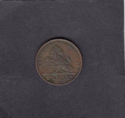 Beschrijving: 2 Centimes vl